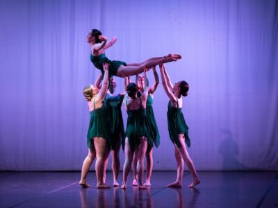 Forest Green Lyrical Dance Dress – Intermediate