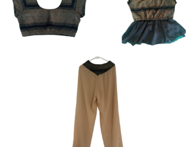 Gold Bollywood Dance Costume Set – Junior to Intermediate