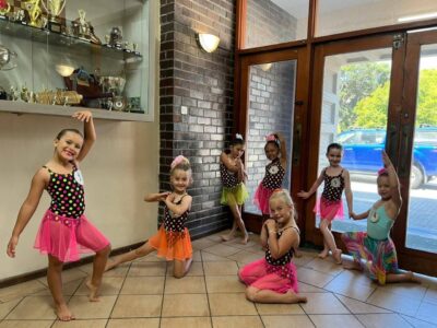 Polka Dot Leotard and Skirt